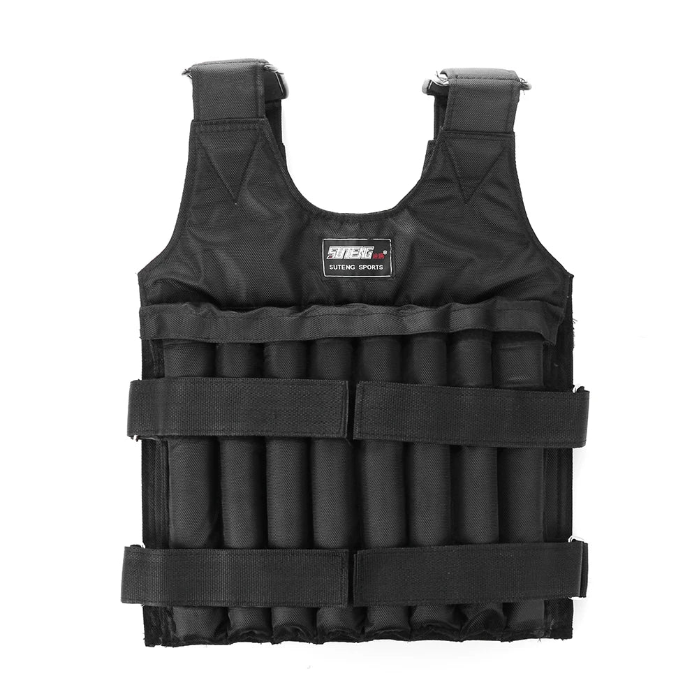 Adjustable Weight Vest Jacket for Running and Training - Available in 3kg, 15kg, 20kg, 35kg, and 50kg Options