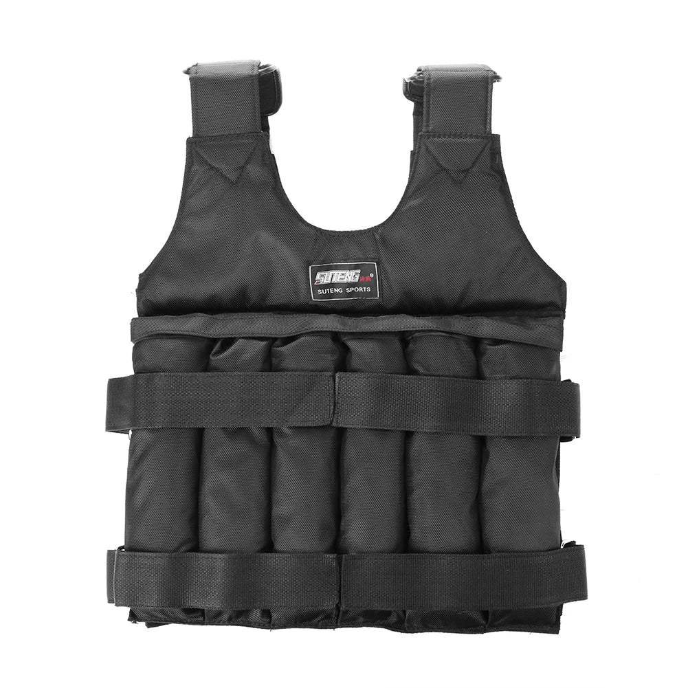 Adjustable Weight Vest Jacket for Running and Training - Available in 3kg, 15kg, 20kg, 35kg, and 50kg Options