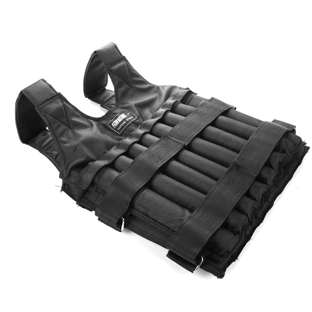 Adjustable Weight Vest Jacket for Running and Training - Available in 3kg, 15kg, 20kg, 35kg, and 50kg Options