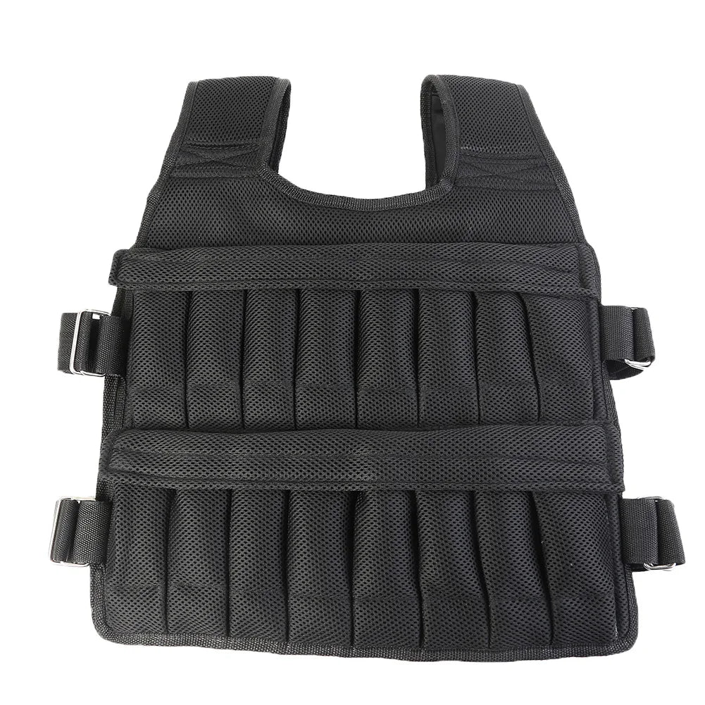 Adjustable Weight Vest Jacket for Running and Training - Available in 3kg, 15kg, 20kg, 35kg, and 50kg Options
