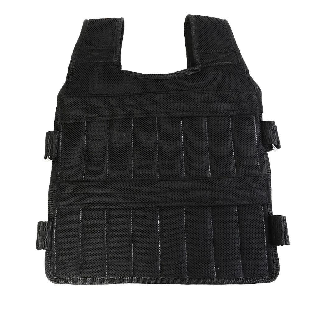Adjustable Weight Vest Jacket for Running and Training - Available in 3kg, 15kg, 20kg, 35kg, and 50kg Options