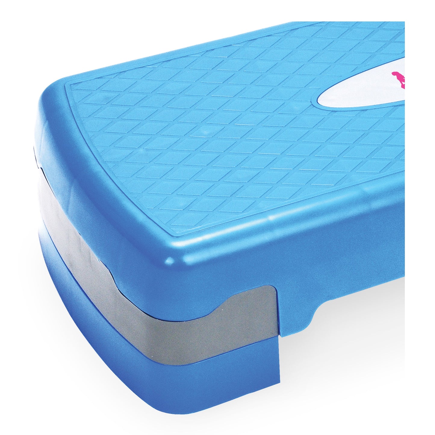 Aerobic Step Platform in Blue and White
